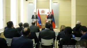 Карен Карапетян: Армяно-грузинское сотрудничество продолжает развиваться в атмосфере взаимного доверия