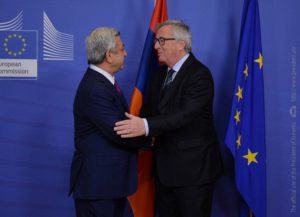 Президент: Армения придаёт большое значение развитию экономических отношений с Евросюзом