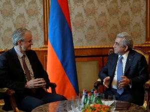 Президент Армении и представитель ЕС обсудили переговоры по новому рамочному соглашению