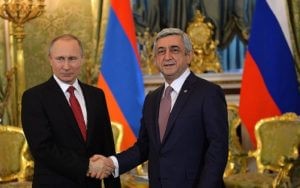 Россия и Армения продолжат военно-техническое сотрудничество: Встреча Путин-Саргсян