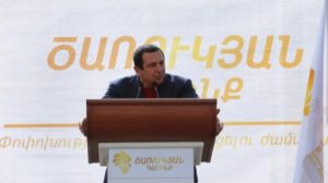 Царукян прекращает предвыборную агитацию