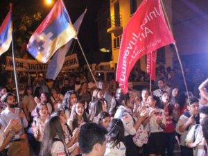 Армяне Аргентины провели акцию протеста перед зданием посольства Азербайджана