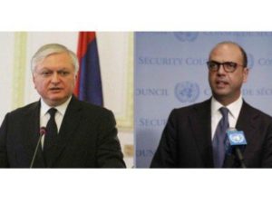 Налбандян: Армения придает важность дружественным отношениям с Италией