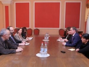 Глава МИД Арцаха принял делегацию бельгийских парламентариев