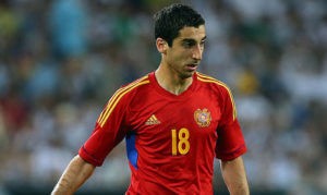 Генрих Мхитарян включен в состав сборной Армении на отборочный матч ЧМ-2018 с Казахстаном