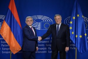 Президент Саргсян и председатель Европарламента обсудили вопросы сотрудничества