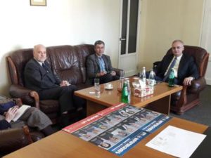 Вице-председатель АНК провел встречу с главой миссии БДИПЧ ОБСЕ