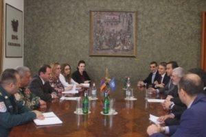 Давид Тоноян принял помощника генсека ООН