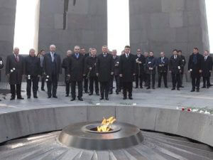 Спикер Госдумы России воздал дань уважения жертвам Геноцида армян