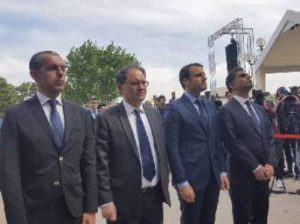 Макрон посетил мероприятие посвященное 102-ой годовщине Геноцида армян