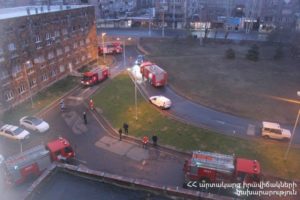 В медцентре «Эребуни» произошло возгорание