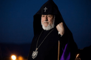 Католикос Гарегин Второй затронул вопросы трехсторонней встречи и заявления Пашазаде о мечети в Шуши