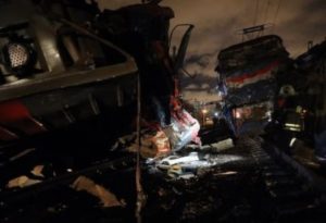 Столкновения поездов в Москве: 50 человек пострадали
