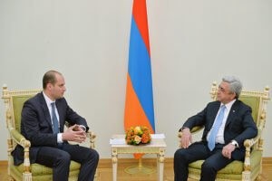 Саргсян: Армении дорожит отношениями с Грузией