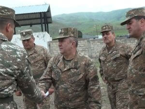 Начальник Генштаба ВС Армении побывал в первом армейском корпусе