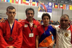 Юный армянский самбист Борис Шахвердян стал чемпионом Европы