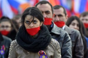 В Москве стартует митинг в память жертв Геноцида армян