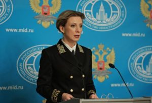 Мария Захарова: сердцем сегодня с армянским народом