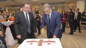 Ара Баблоян принял участие в мероприятии по случаю дня независимости Грузии