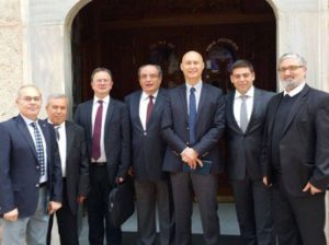 Группа сотрудников МИД Турции посетила армянскую церковь «Сурб Аствацацин» в Стамбуле
