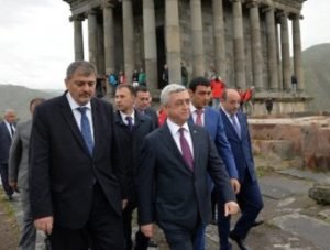 Президент Армении с рабочим визитом посетил Котайкскую область
