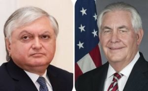 США горды совместными достижениями, зафиксированными после обретения Арменией независимости: Рекс Тиллерсон