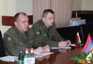 Армению посетила делегация Минобороны Белоруссии
