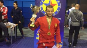 Тигран Киракосян – чемпион Европы по самбо