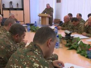 В Армии обороны Арцаха состоялось служебное совещание