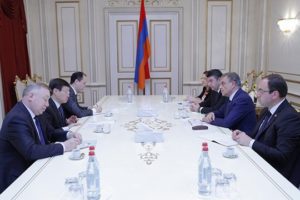 Ара Баблоян принял посла Казахстана в Армении