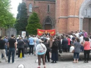 Армяне Брюсселя почтили память жертв Геноцида армян