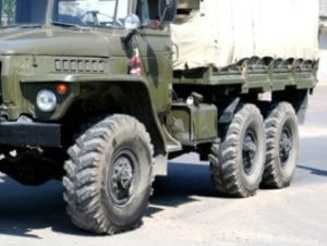 Грузовик с военными перевернулся в Армении