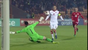 Крупное поражение сборной Армении в Черногории