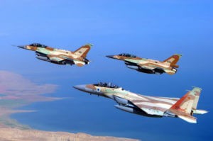 Воздушно-космические силы Израиля бьют по асадовцам