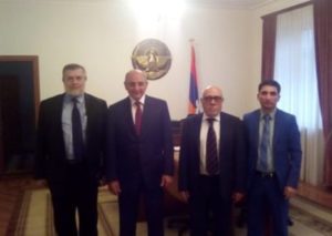 Авигдор Эскин в Арцахе