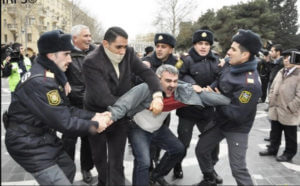 Азербайджан напал на Грузию