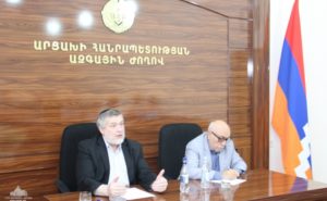 Известный израильский политолог Авигдор Эскин в Арцахе
