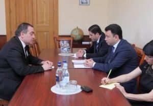 Эдуард Шармазанов и посол Грузии обсудили вопросы сотрудничества