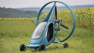 В России создали летающий электромобиль