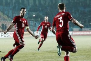 Стартовый состав сборной Армении