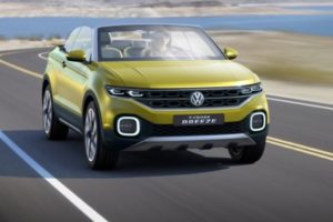 Появились изображения кроссовера T-Cross от Volkswagen