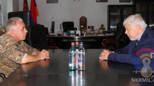 МО Арцаха обсудил с Анджеем Каспшиком возможные способы ослабления напряженности на границе