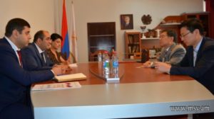 Китай построит спортивные площадки в трех регионах Армении