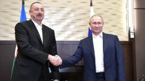 Состоялась встреча Алиева и Путина