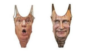 Купальники с Путиным и Трампом стали хитом продаж