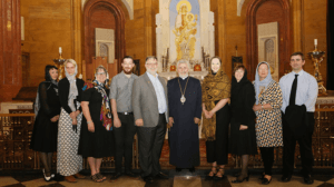 Потомки Айвазовского встретились с архиепископом Езрасом Нерсисяном