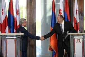 Президент Армении поздравил грузинского коллегу