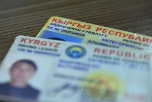Водительские права Киргизии разрешили использовать в России, потому что они на русском