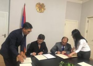 В Армению прибыла делегация Гражданской авиации Китая