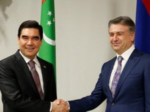 Премьер-министр Армении и президент Туркменистана обсудили вопросы сотрудничества
